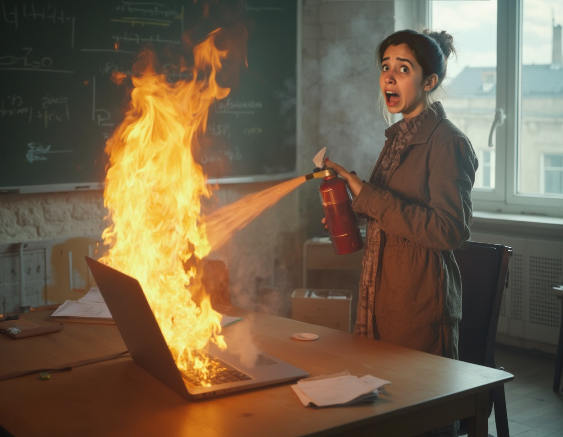 Teacher’s Laptop Ignites Due to an Excessive Number of Open Tabs, Apple Engineers Confirm